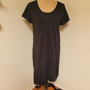 J. Jill Black Shirt Dress